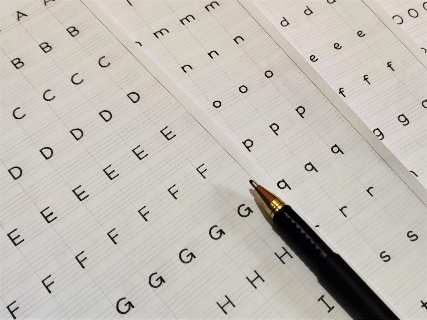 Printable Print Handwriting Worksheets | Size A4 | Pages 12