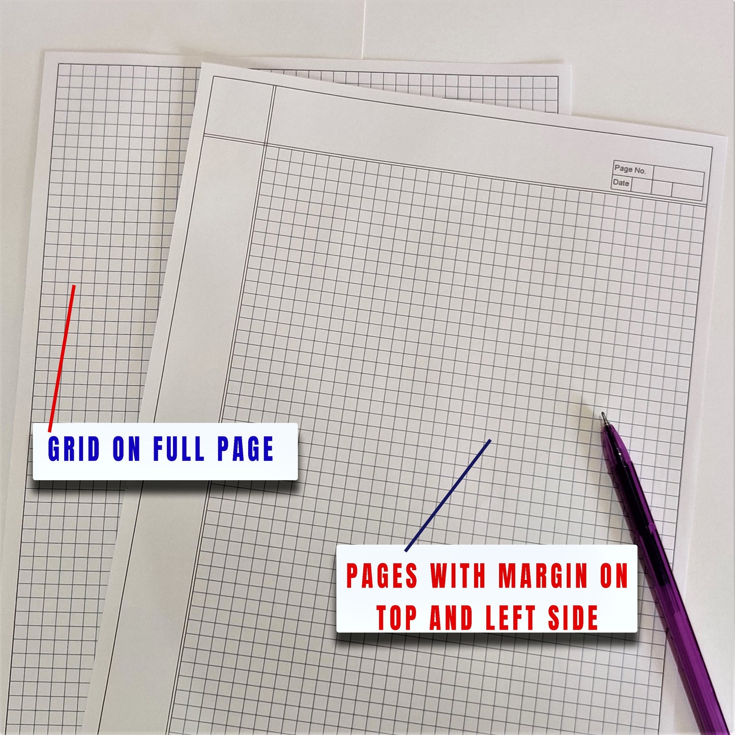 Printable Square Grid Templates | Size A4 | Pages 370