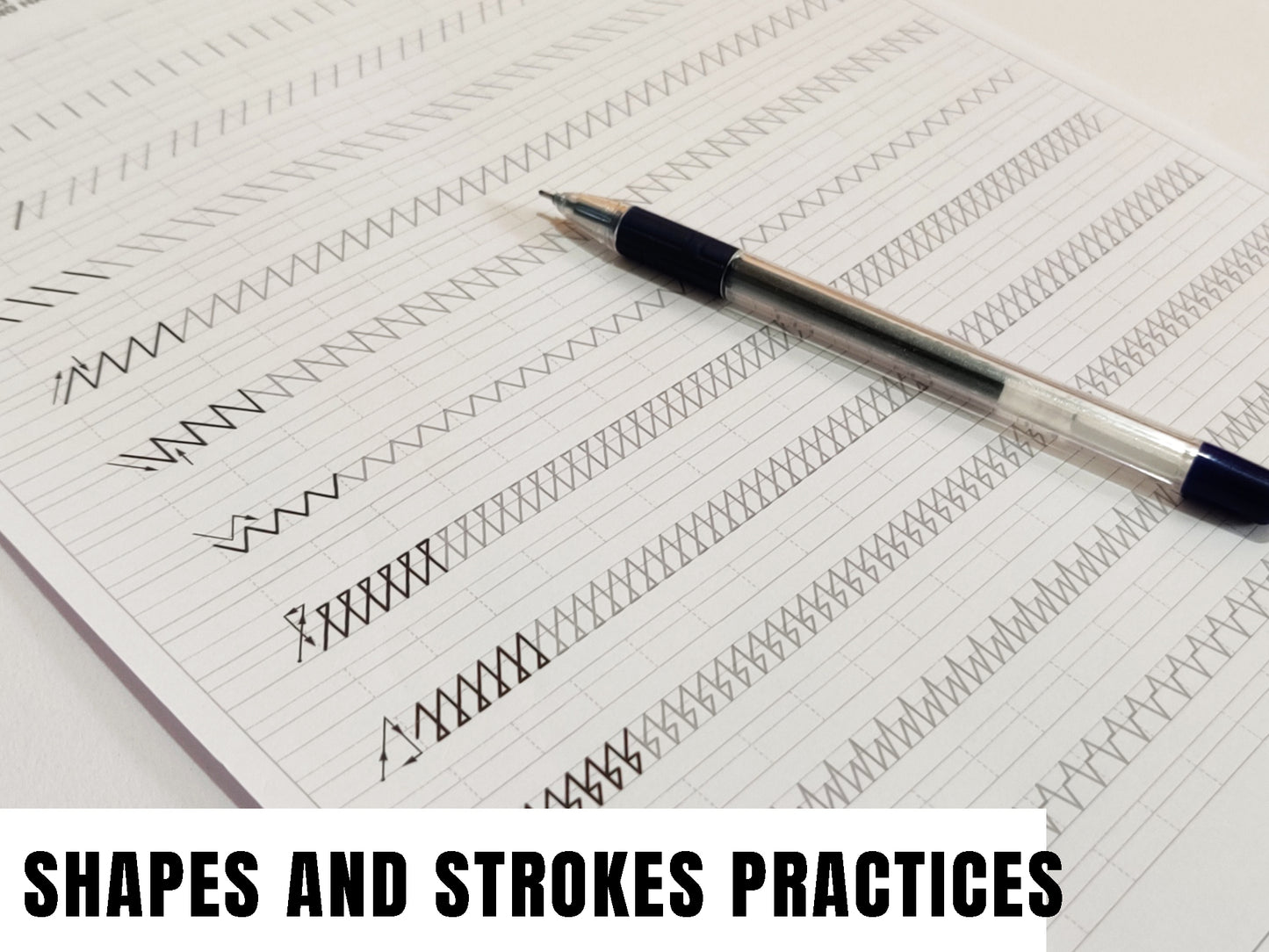 Printable Sharp Edge Cursive Handwriting Worksheets | Size A4 | Pages 38