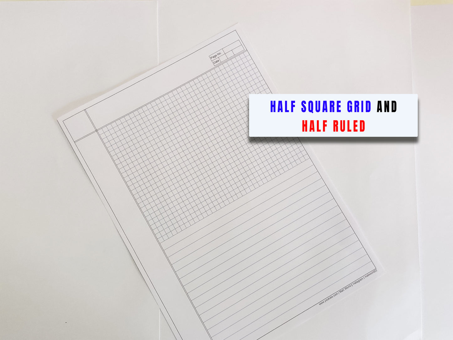 Printable Square Grid Templates | Size A4 | Pages 370