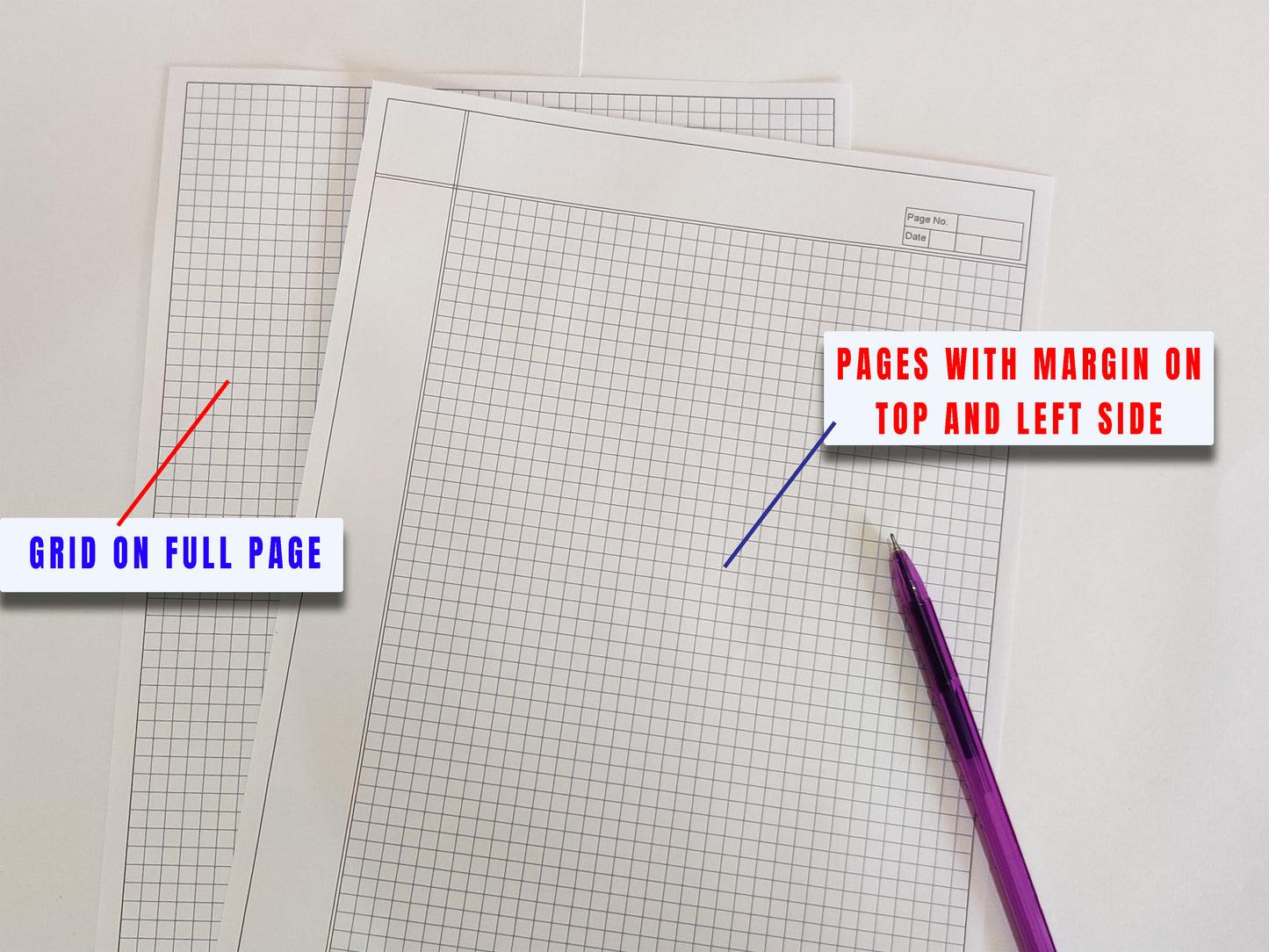 Printable Square Grid Templates | Size A4 | Pages 370